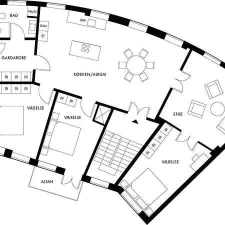 Luxury In The Heart Of Frederiksberg, Apartment Copenhagen